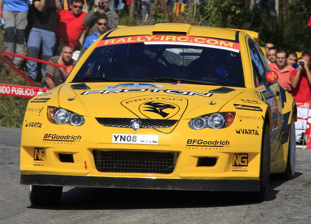 McRae debuts on Proton Satria Neo S2000