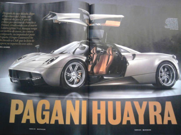 Pagani Huayra Leaked