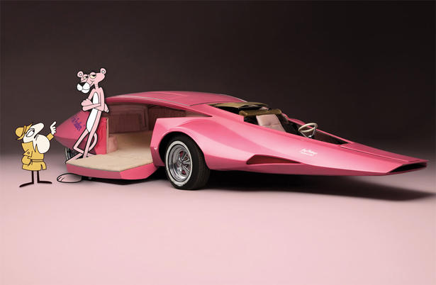 Pink Panther Car On Auction
