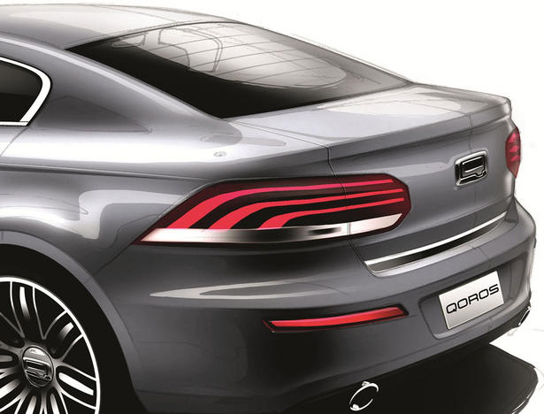 Qoros Sedan Sketches