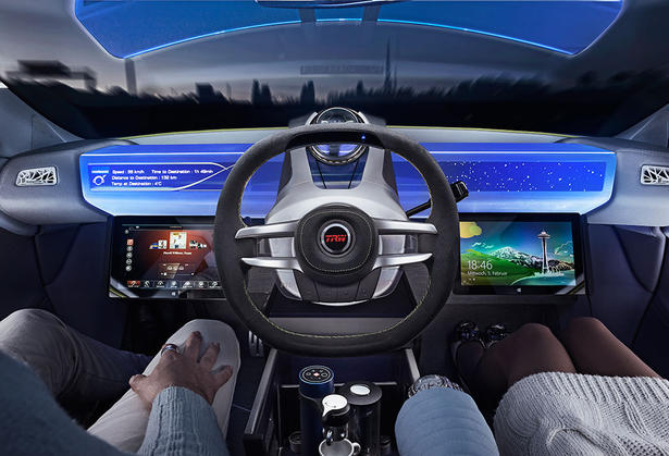 Rinspeed XchangE Autonomous Concept