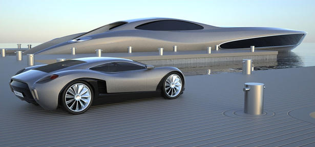 STRAND CRAFT Yacht Gets Tender Supercar