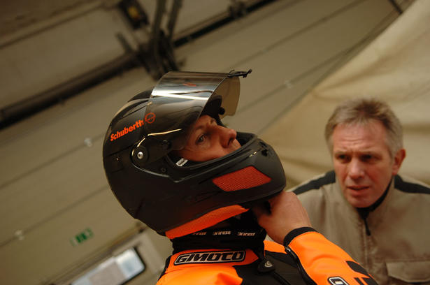 Schumacher Schuberth Motorcycle Helmet