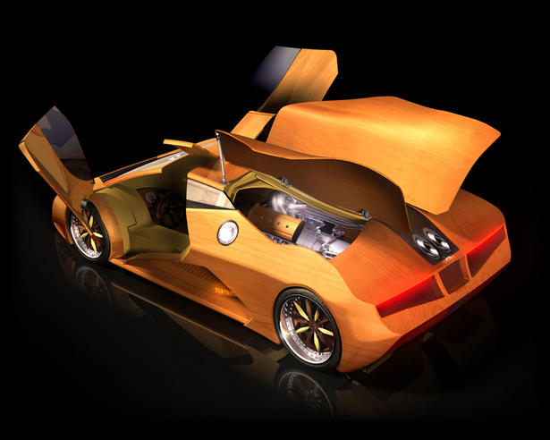 Splinter Wood Supercar