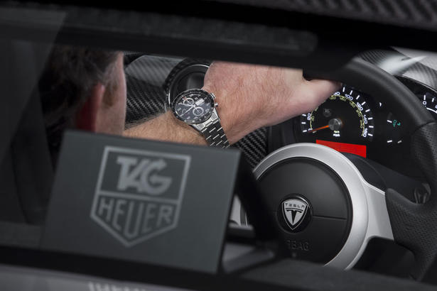 Tag Heuer Tesla Roadster Completes World Tour