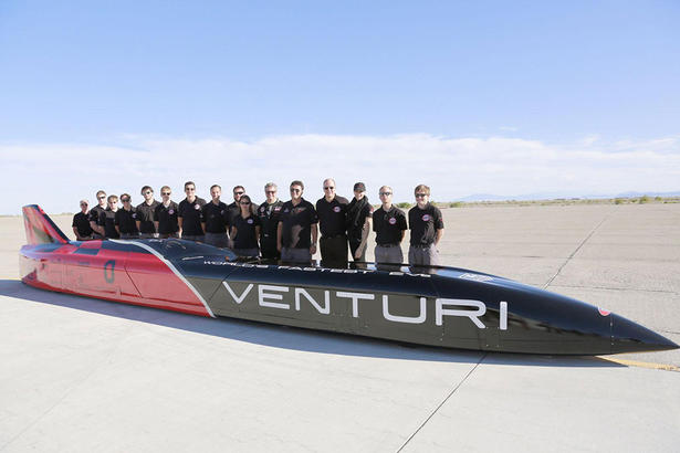 Venturi VBB 3 World Speed Record Vehicle