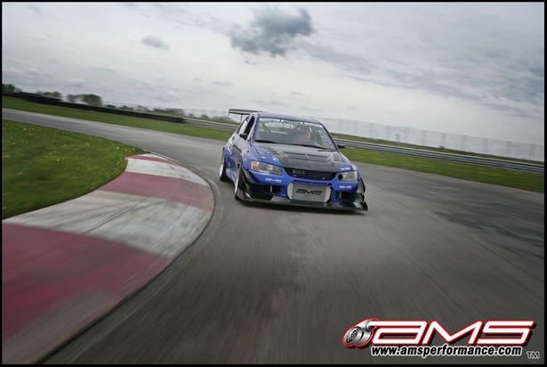 AMS Mitsubishi Evo IX Blue Demon
