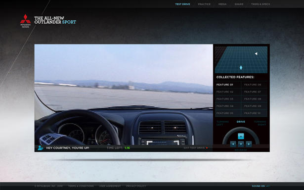 Mitsubishi Online Test Drive Video
