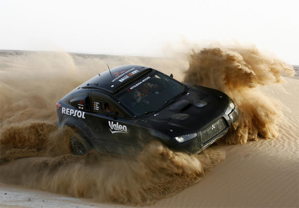 Mitsubishi Racing Lancer Debut