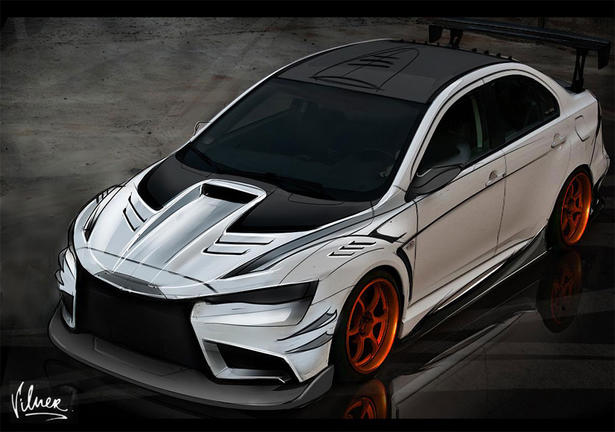 Vilner Mitsubishi Lancer Evo X