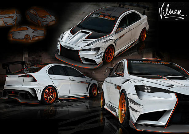 Vilner Mitsubishi Lancer Evo X