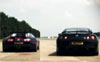 Nissan GT R vs Bugatti Veyron video