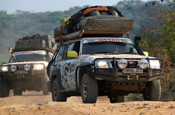 Nissan Patrol and Navara Long Way Down