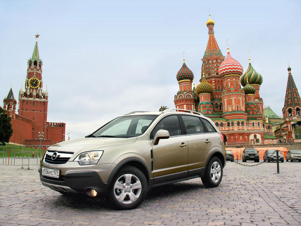 Opel Antara in Russia
