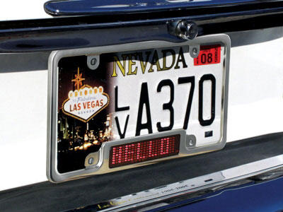 Programmable license plate