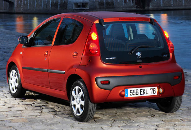 2009 Peugeot 107 facelift