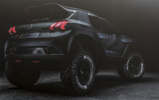 2015 Peugeot Dakar Rally Car