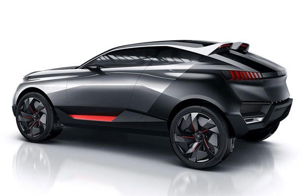 Peugeot Quartz is a 500 hp Concept