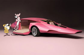Pink Panther Car On Auction Photos