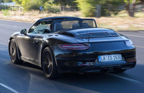 2016 Porsche 911 Facelift Teased