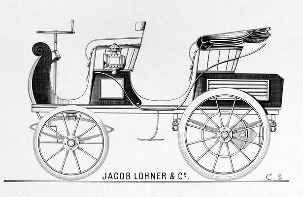 The First Car by Ferdinand Porsche