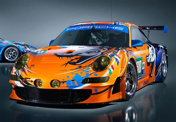 Flying Lizard Porsche 911 GT3 RSR