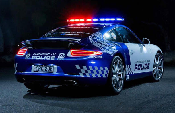 Porsche 911 Carrera Police Car