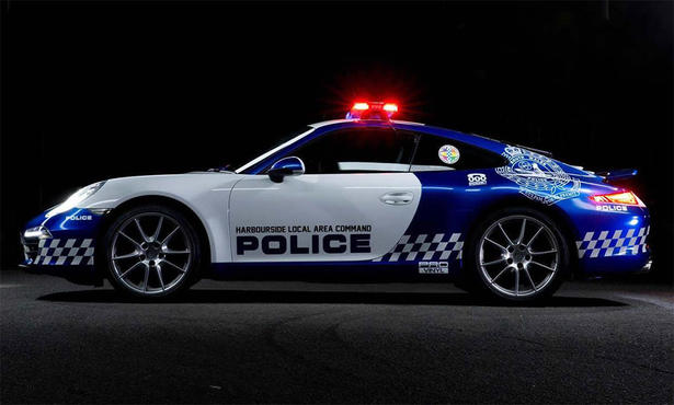Porsche 911 Carrera Police Car