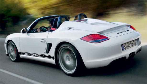 Porsche Boxster Spyder video