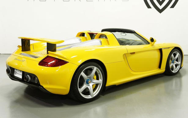Porsche Carrera GT Expected To Fetch 875K USD At Auction