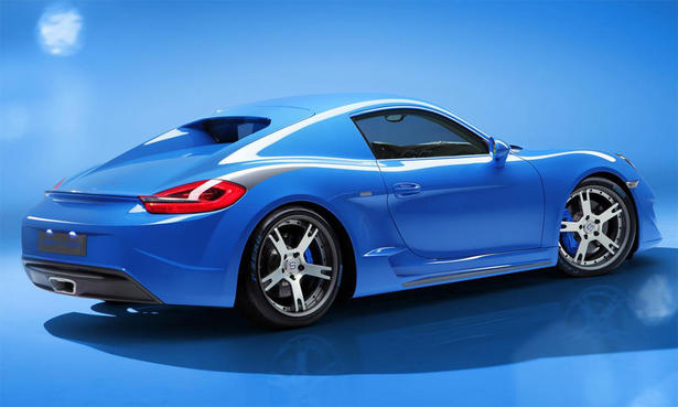 Porsche Cayman S Moncenisio by Studiotorino