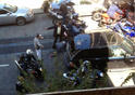 Range Rover Runs Over Bikers 2