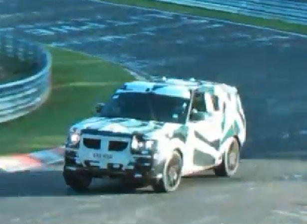 2013 Range Rover Spy Video