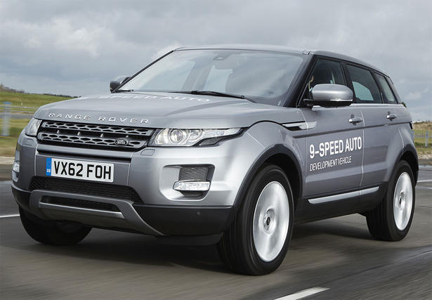 Range Rover Evoque Gets 9 Speed Gearbox