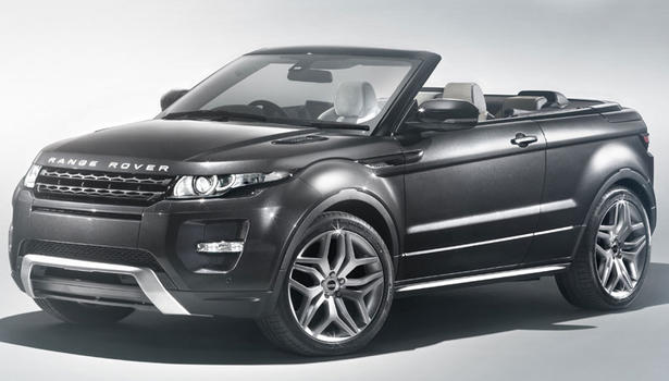 Range Rover Evoque Convertible Leaked