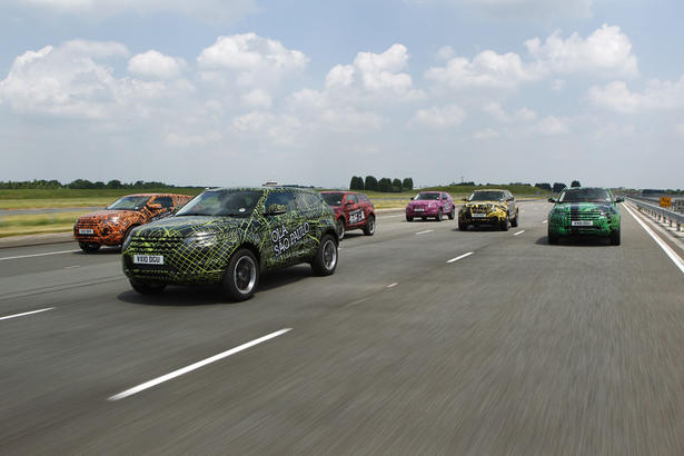 Range Rover Evoque Prototypes