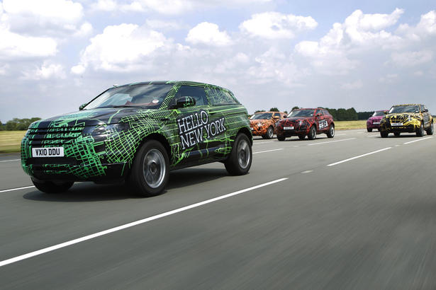 Range Rover Evoque Prototypes