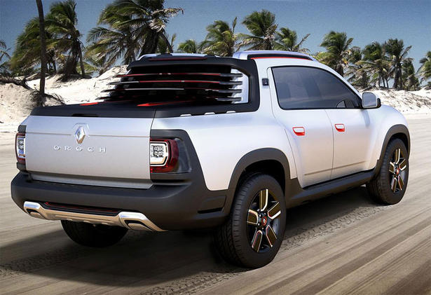 Dacia Duster Pickup Previewed by Oroch Concept