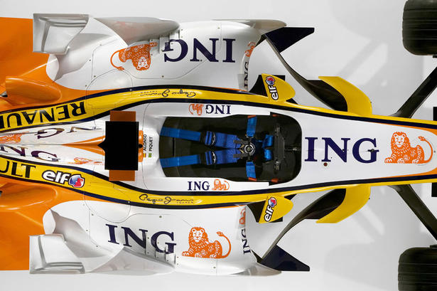 2008 Renault F1 R28 Race Car