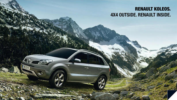 Renault Koleos Himalaya and Super 8 Ads