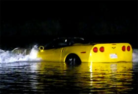 Rental Corvette Swimming Video