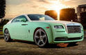 Lime Green Rolls Royce Wraith 1