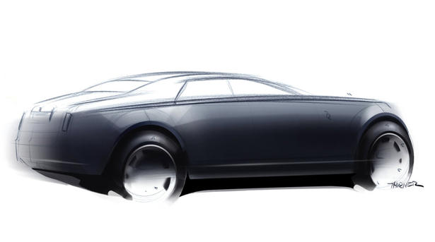 Rolls Royce RR4 sketch