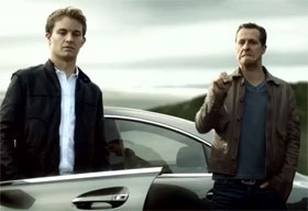 Rosberg vs Schumacher In Mercedes F1 Commercial