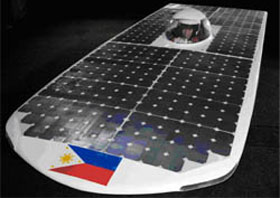 Sinag Solar Powered Car