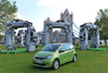 Skoda Builds Stonehenge Replica From Scrap Cars