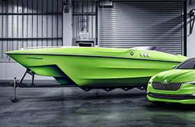 Skoda VisionSea Yacht Photos