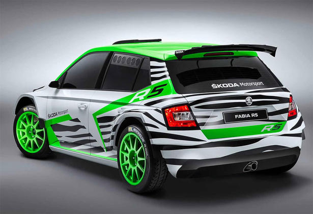 Skoda Fabia R5 Rally Car