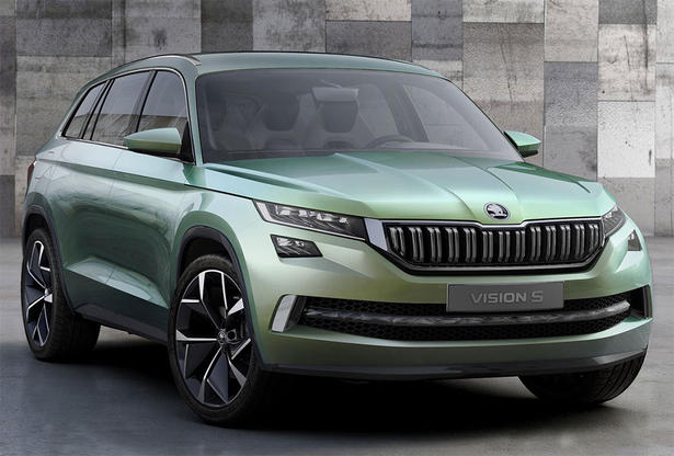Skoda VisionS SUV Concept Revealed