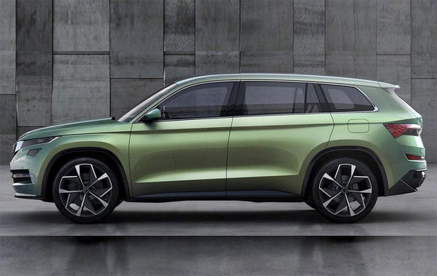 Skoda VisionS SUV Concept Revealed